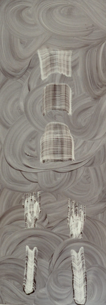Oil on Masonite, 70×190 cm, 1997