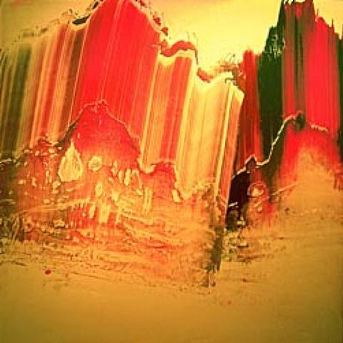 Oil and Gold Dust on Canvas, 150×150 cm, 2006