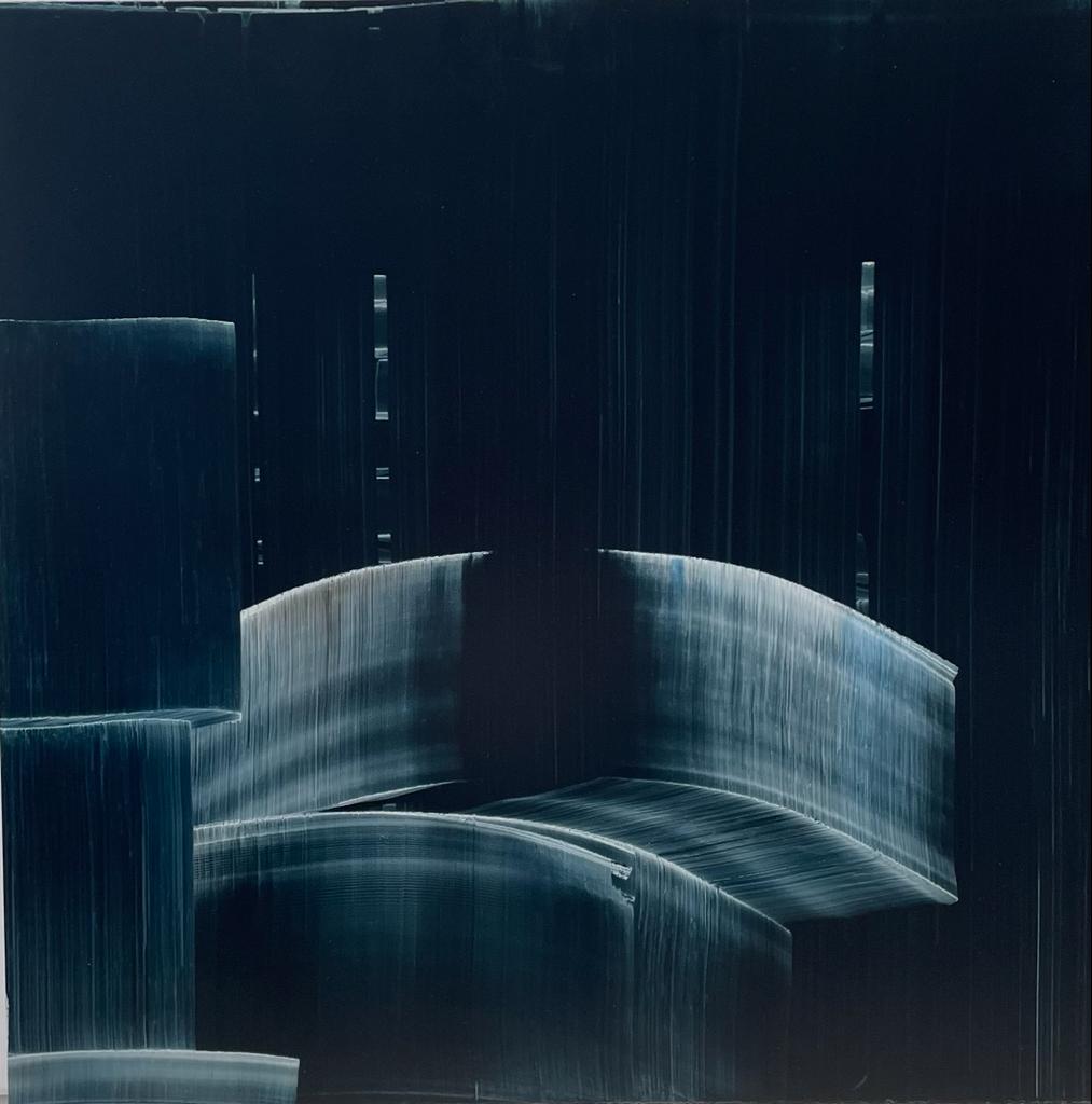 Oil on Aluminum, 60×60 cm, 2019