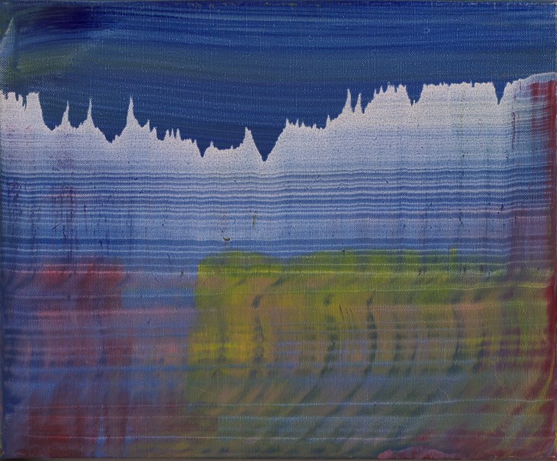 “Small Landscape #6”, Oil on Linen, 25×30 cm, 2021