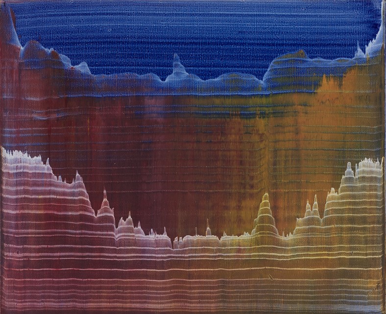 “Small Landscape #2”, Oil on Linen, 25×30 cm, 2021