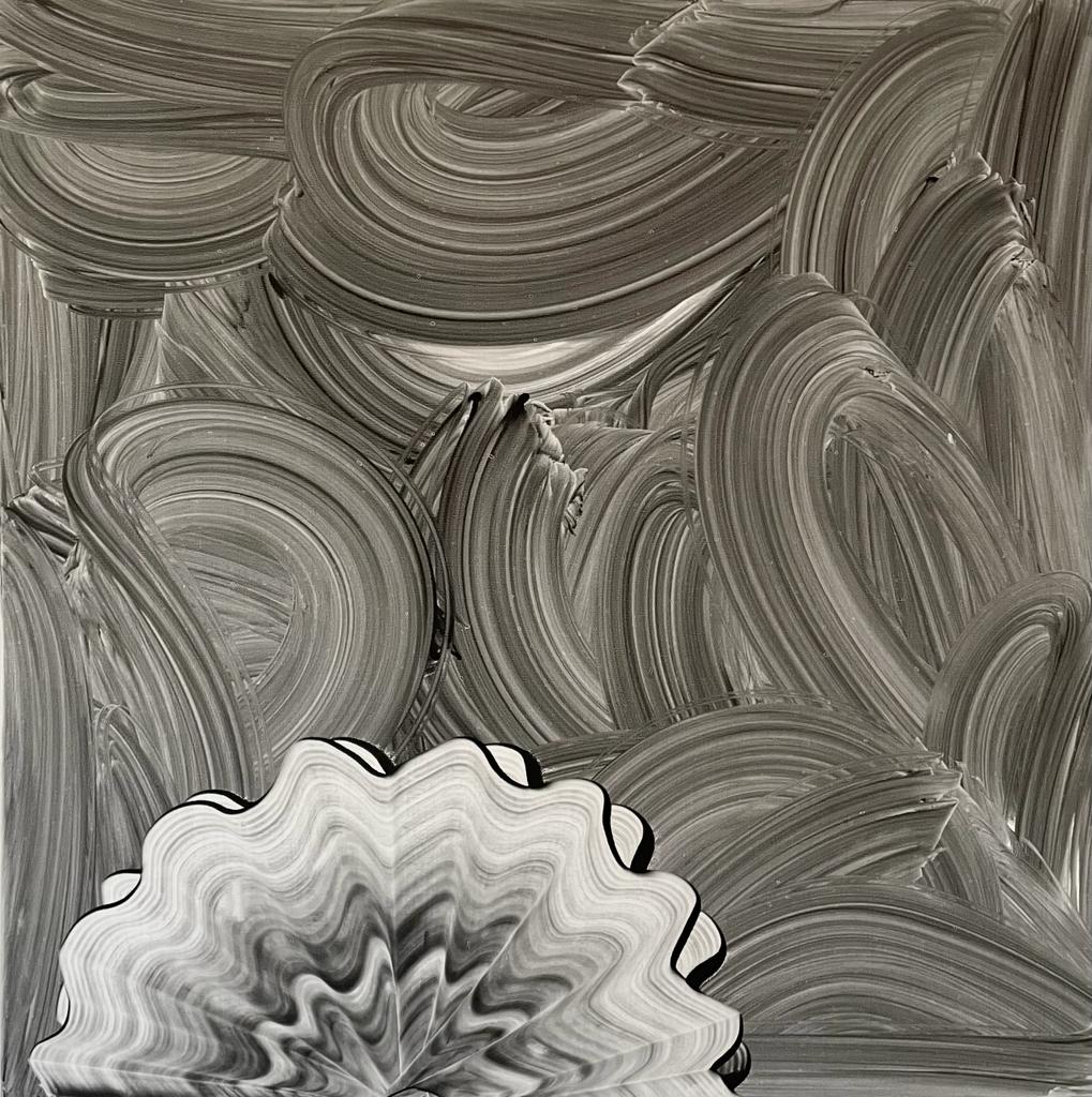“Heaving”, Oil on Linen, 150 x 150 cm, 2022