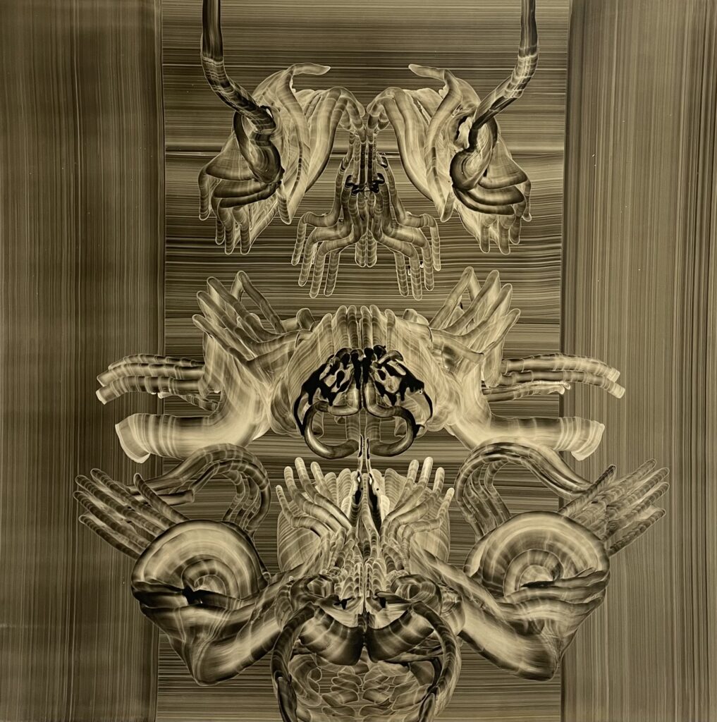 Oil on Masonite, 122 x 122 cm, 2004