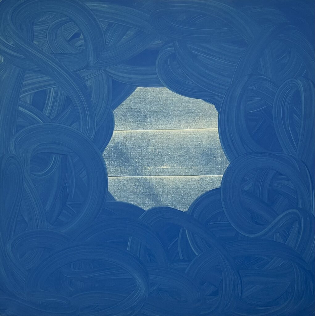 Oil on Linen, 150 x 150 cm, 2003