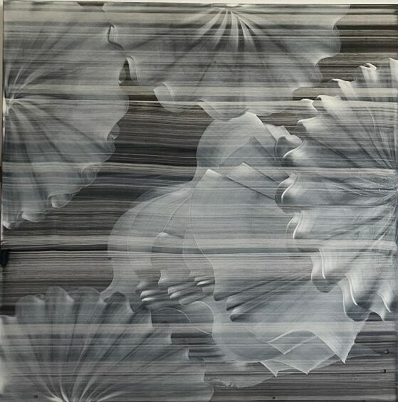 “Radical Hope”, Oil on Linen, 150 x150 cm, 2023