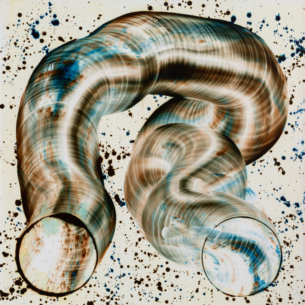 * Oil on Aluminum, 100 x 100 cm, 2025