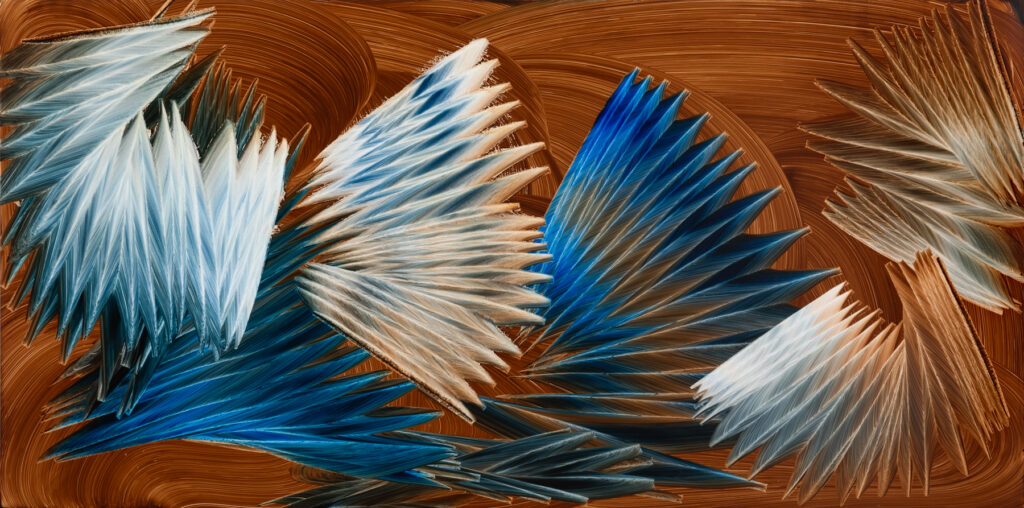 * Oil on Aluminum, 75 x 150 cm, 2025