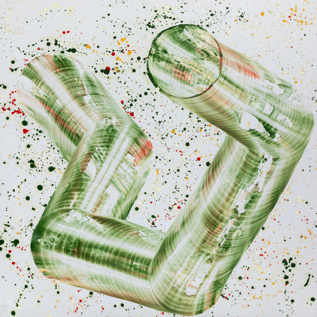 * Oil on Aluminum, 100 x 100 cm, 2025