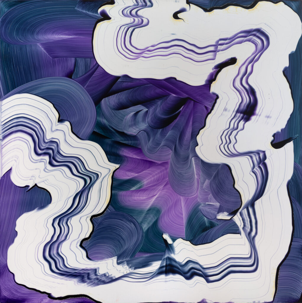 * Oil on Aluminum, 100 x 100 cm, 2026