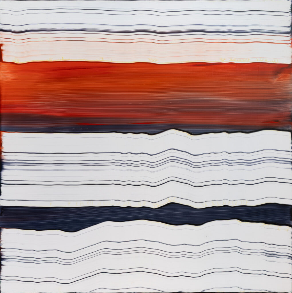 * Oil on Aluminum, 100 x 100 cm, 2026